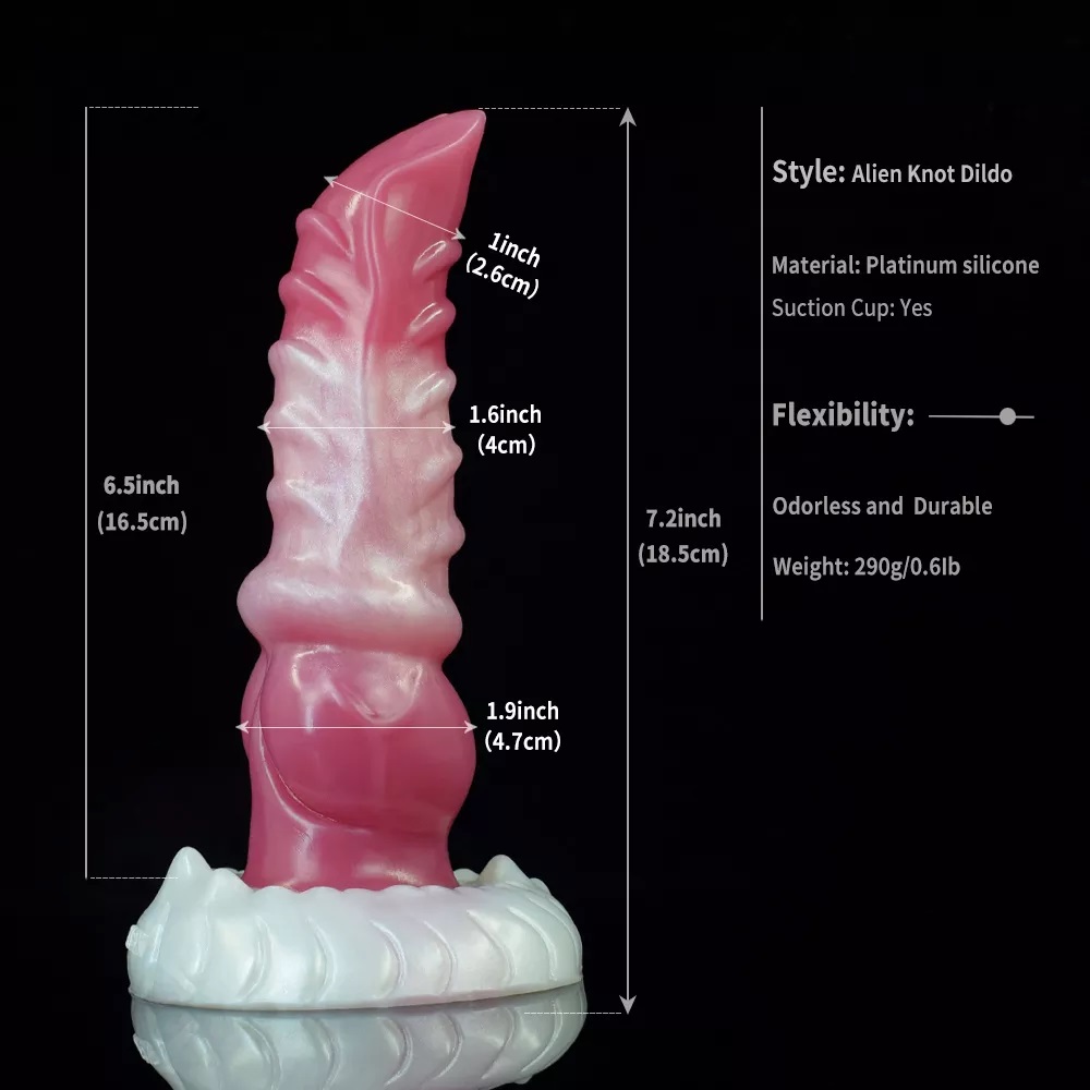 Imitating the texture of leaves, the vaginal massage stick i... FAAK - Armor Piercing Dildo - Rosy photo-8