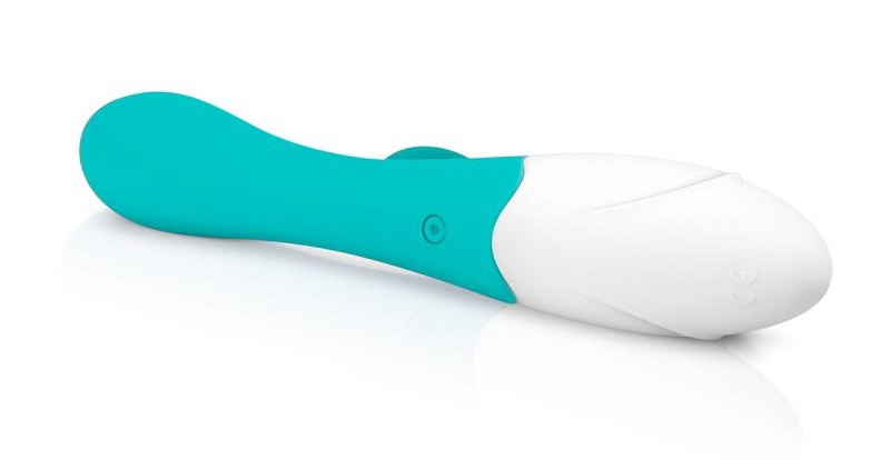 This cute Blis rabbit vibrator, with 10 vibration settings, ... Good Vibes Only - Blis Rabbit Vibrator - Blue photo-6