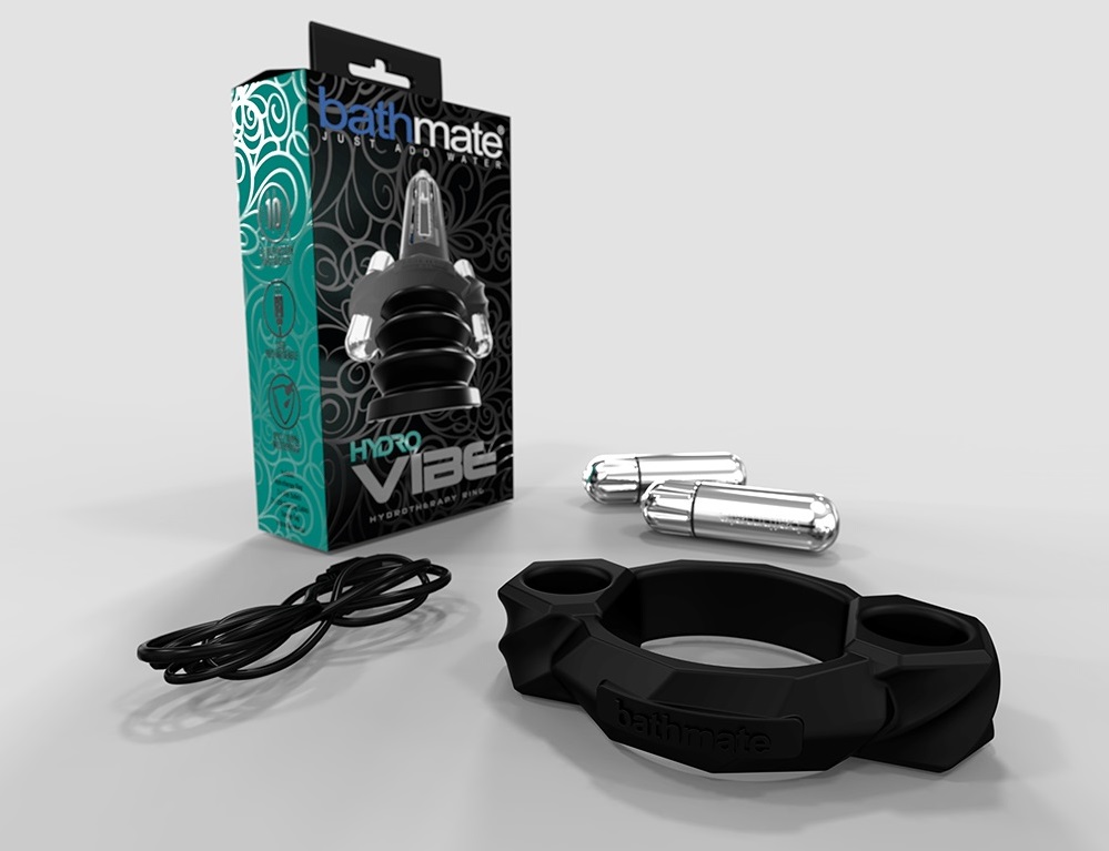 Add an all-new level of performance for your Bathmate Hydrop... Bathmate - Hydro Vibe Ring - Black photo-8
