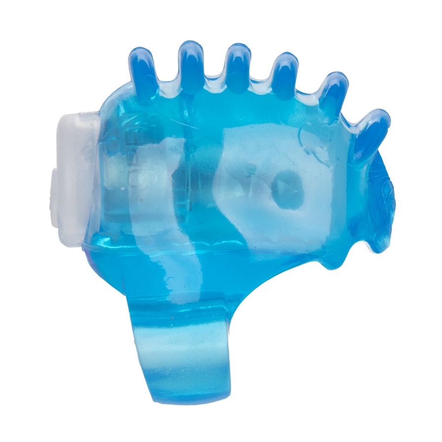 Bring back the art of foreplay with the teasing Vibrating Fi... CEN - Vibro Finger Teaser - Blue photo-4