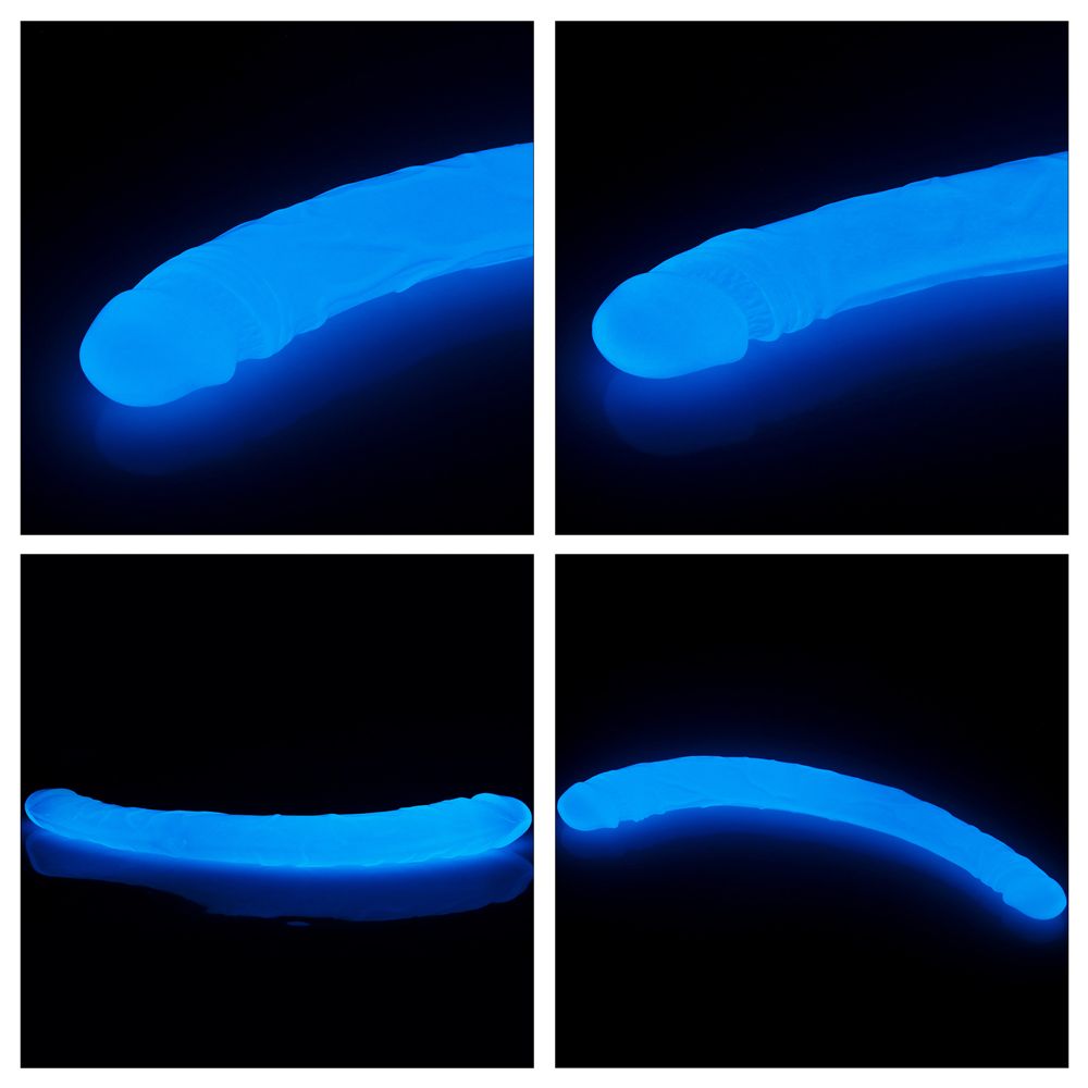 Illuminate your darkest pleasures with Lumino play dildo.
Lu... Lovetoy - 14" Lumino Play Double Dildo - Clear photo-17