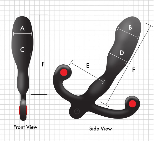 The Helix Syn V is a 5th generation anatomically designed ha... Aneros - Helix Syn V Vibro Prostate Massager - Black photo-4