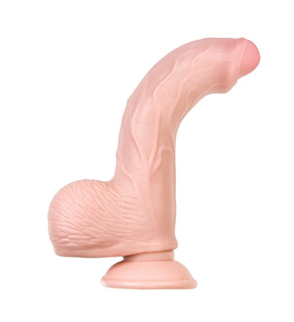 The only thing you can think of this handsome is "Oh, m... My Babe - My Sweety Sliding Skin Dildo - Flesh photo-7