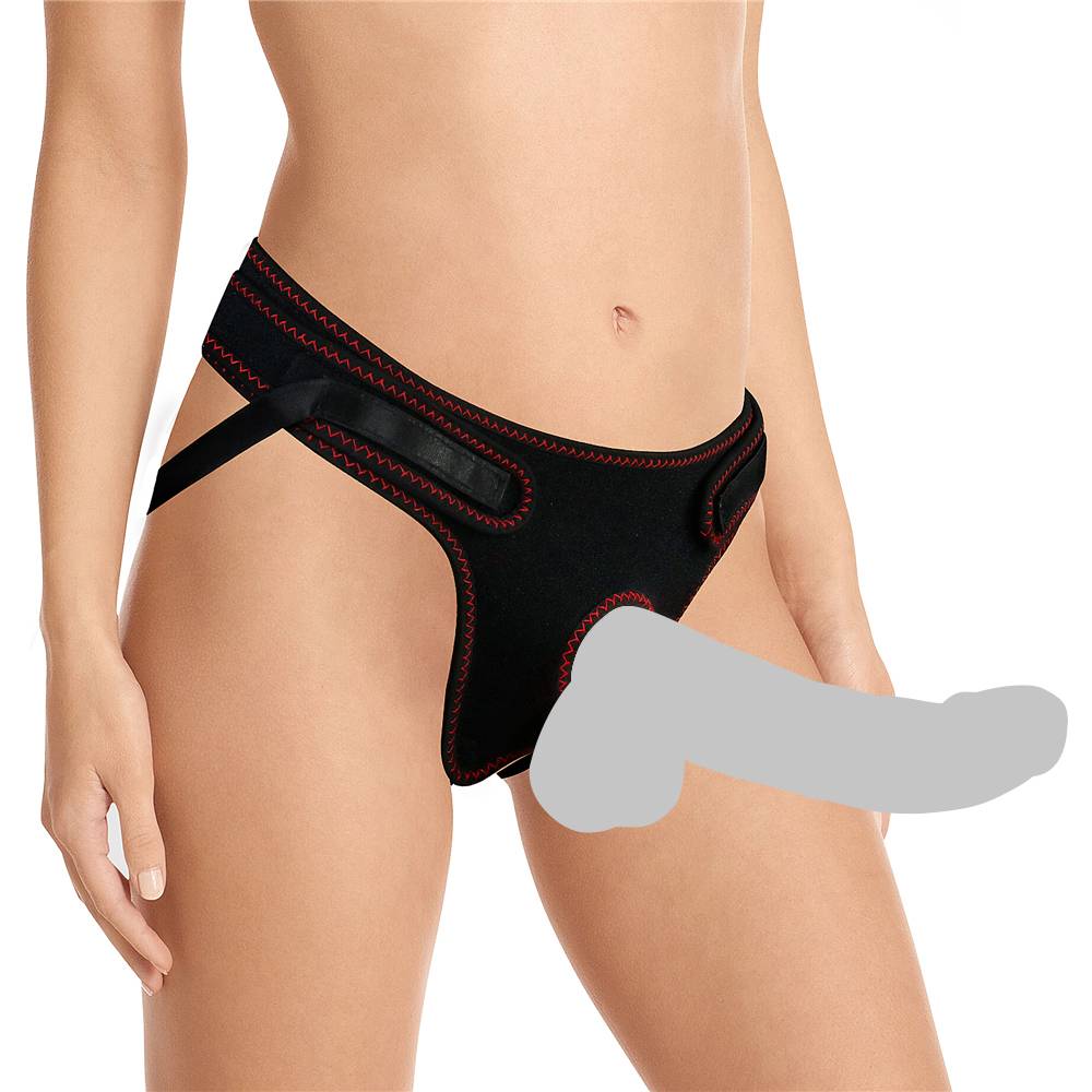 Easy off Easy on adjustable strap on harness.
Designed to fi... Lovetoy - Easy Strap On Harness - Black photo-6
