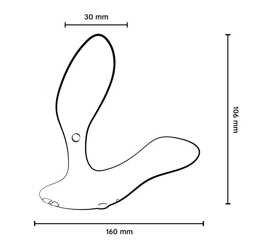 Designed to stimulate the prostate and perineum simultaneous... We-Vibe - Vector Plus Vibrating Prostate Massager - Royal Blue photo-8