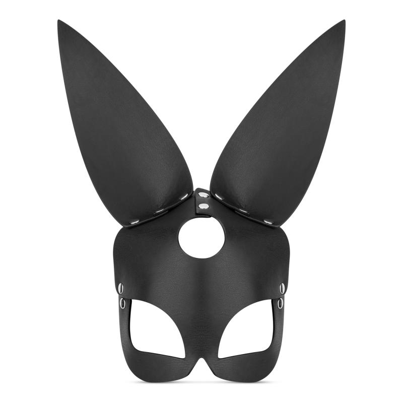 Add a touch of excitement to any scenario and complete your ... Bedroom Fantasies - Bold Bunny Mask - Black photo-2