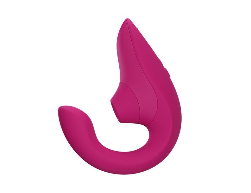 Blend is Womanizer’s easy-to-use rabbit vibrator made for si... Womanizer - Blend Air Rabbit Vibrator - Pink photo-5
