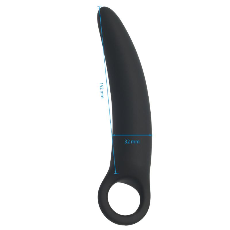 A new classic dildo for anal toys is now available from the ... Boss - Horn Dildo XL - Black photo-3