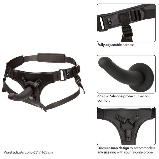 Unlock new levels of pleasure with the Onyxxx Jock Strap wit... CEN - Onyxxx Jock Strap-On - Black photo-6