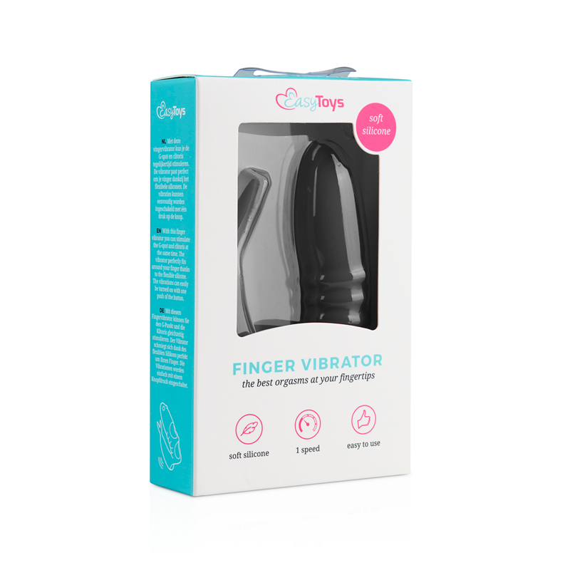 With a finger vibrator like this, you can stimulate the G-sp... Easytoys - Finger Vibrator - Black photo-6