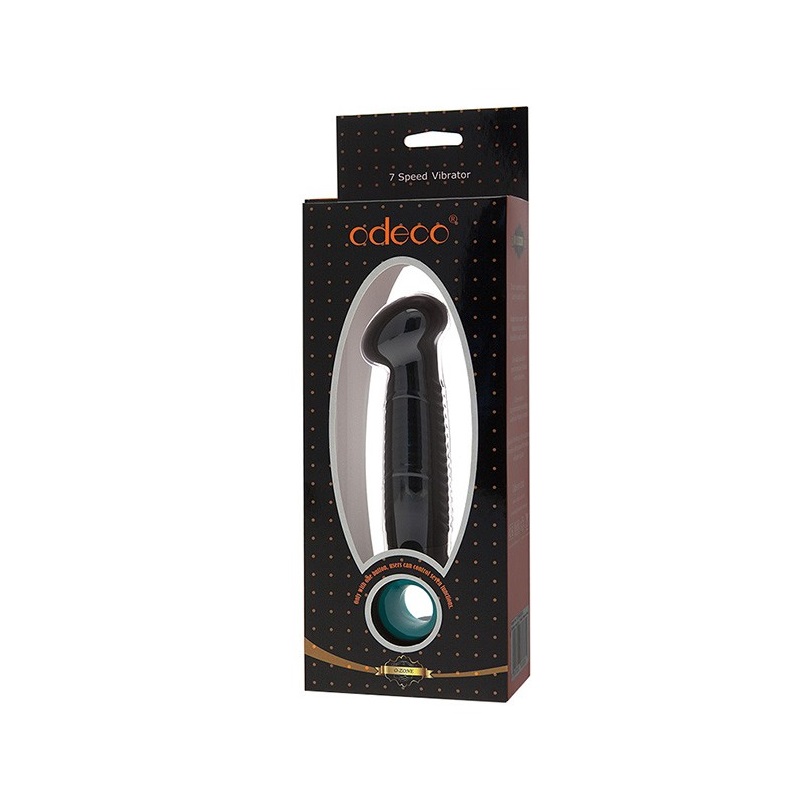 With its water-like curved waves, it will take you to unforg... Odeco - Pan Vibrator - Black photo-2