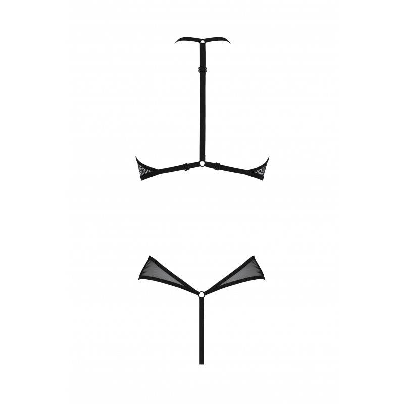 Sexy body that looks amazing on a woman's figure. It is ... Passion - Satara Body - Black - L/XL photo-4