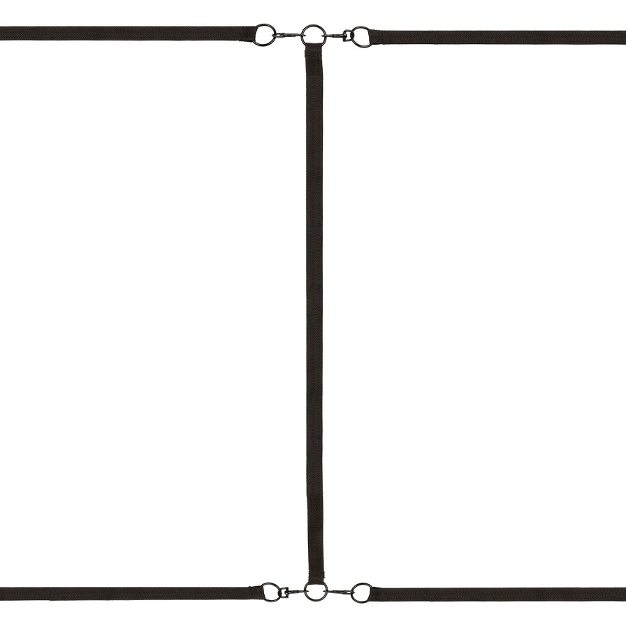 Beware: The Boundless Bed Restraint may tie up your evenings... CEN - Boundless Bed Restraint - Black photo-4