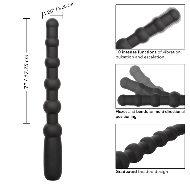 CEN - X-10 震動肛門串珠 - 黑色 CEN - X-10 震動肛門串珠 - 黑色 照片-7