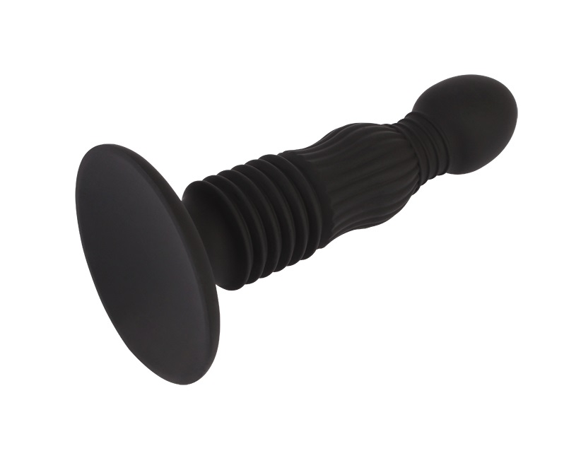 Black Mont series anal plug with ribbed surface
Phthalates ... Chisa - 5.5'' Delight Controller Plug - Black photo-4