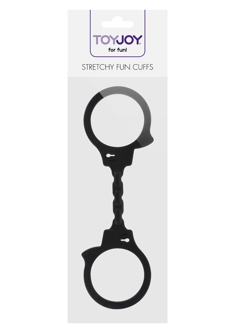 Add a dash of excitement to your playtime with the ToyJoy St... ToyJoy - Stretchy Fun Cuffs - Black photo-7