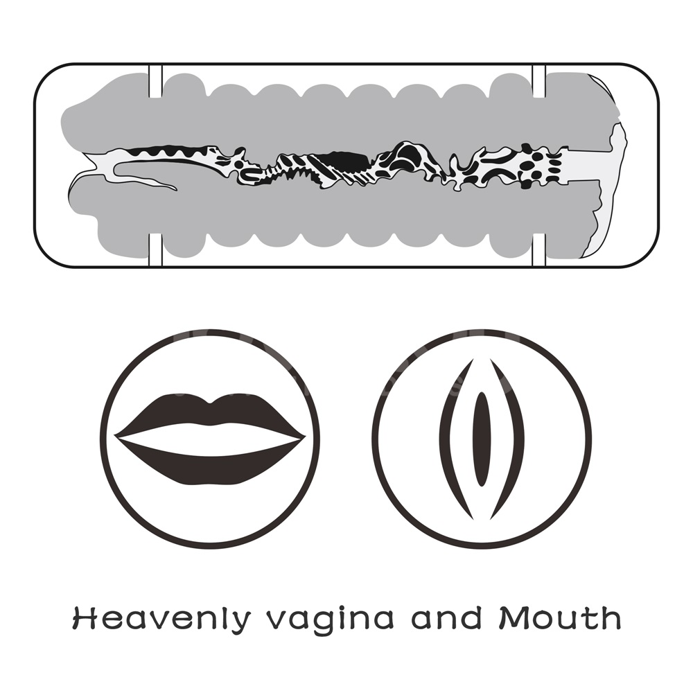 It defeats other male strokers by its unbelievable realistic... Lovetoy - Blowout Vagina & Mouth Stroker photo-8
