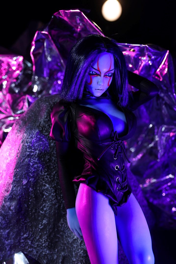 To check the sample of realistic doll visit our showroom.
... Momoko Elf Fantasy Mini Realistic Sex Doll, Blue Skin, Soft Silicone 60 cm (2 ft) photo-5