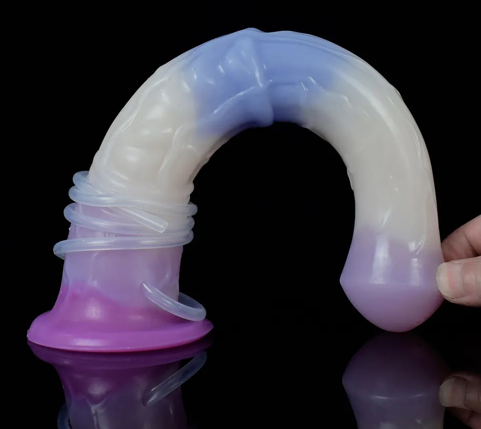 Material: silicone
Intotal: 29.5m
Insert length: 27cm
Diamet... FAAK - Squirt Horse Anal Dildo - Sea Jelly photo-6