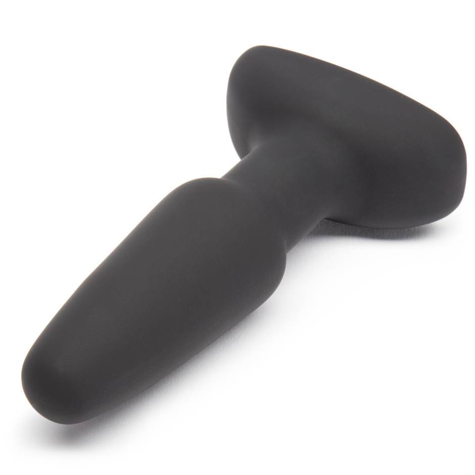Meet the first premium butt plug to incorporate rotating bea... B-Vibe - Rimming Plug - Black photo-5