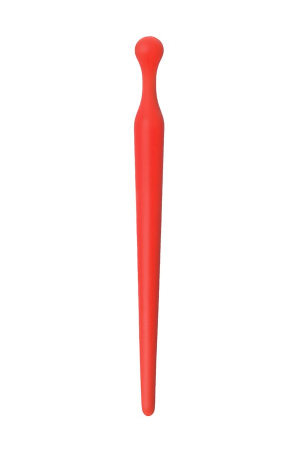 A small silicone urethral plug will help open up new facets ... Black&Red - Urethral Silicone Plug - Red photo-2