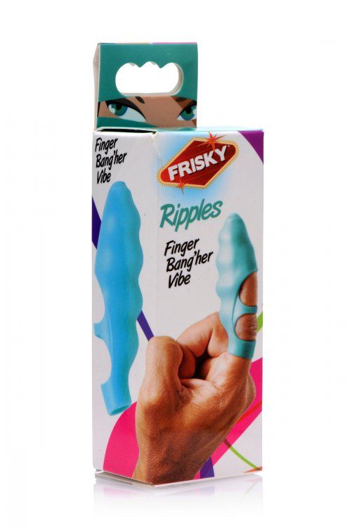 Whether you are spending an evening pleasuring yourself or h... Frisky - Finger Bang-Her Vibe - Teal photo-3