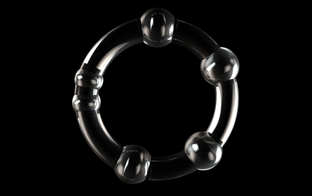 Beaded cockring 3 pcs set
Material: ... Lovetoy - Power Plus Triple Beaded Ring Set - Clear photo-4