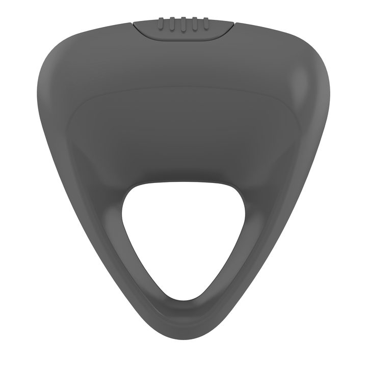 ovo B9 is made of 100% body safe silicone, with soft and... Ovo - B9 Vibro Ring - Grey photo-2