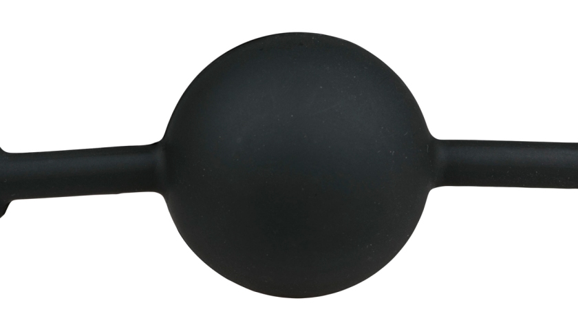 Be the one in control and enjoy the feeling of power by sile... Easytoys - Ball Gag - Black photo-3