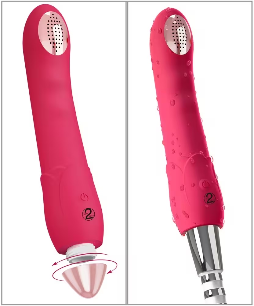 The waterproof silicone vibrator, Showers to orgasm by You2T... You2Toys - Showers Vibrator - Pink photo-8