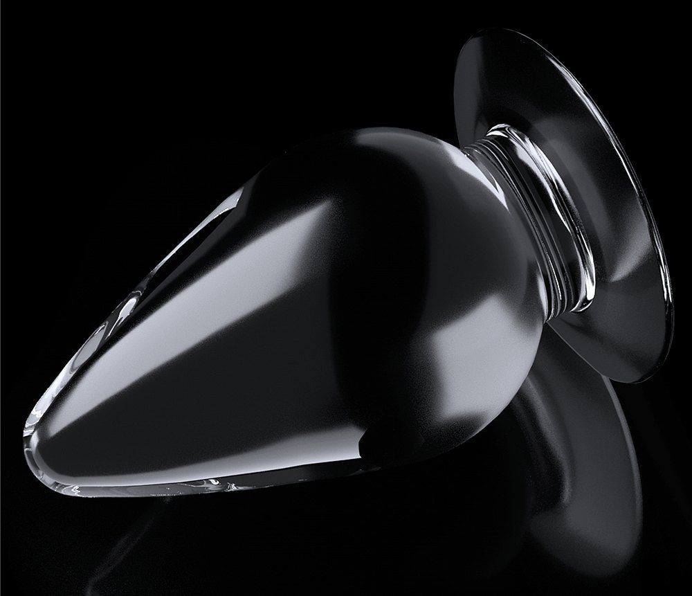 A sight for the most erotic of fantasies, lovetoy shameless ... Lovetoy - Flawless Anal Plug 4.5'' - Clear photo-4