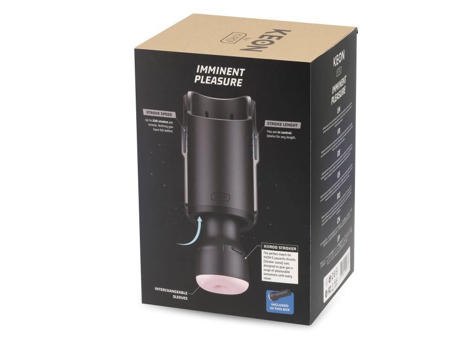 A new standard in interactive pleasure has been set with Keo... Kiiroo - Keon Duo Pack Stroker - Black photo-18