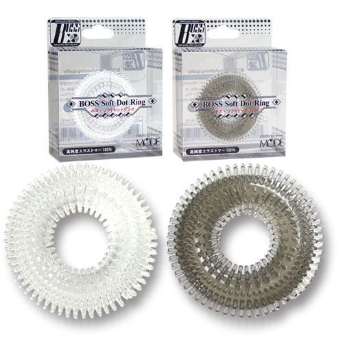 Special awnlike can stimulate female clitoris G spot
Applica... Boss - Soft Dot Ring - Clear photo-3
