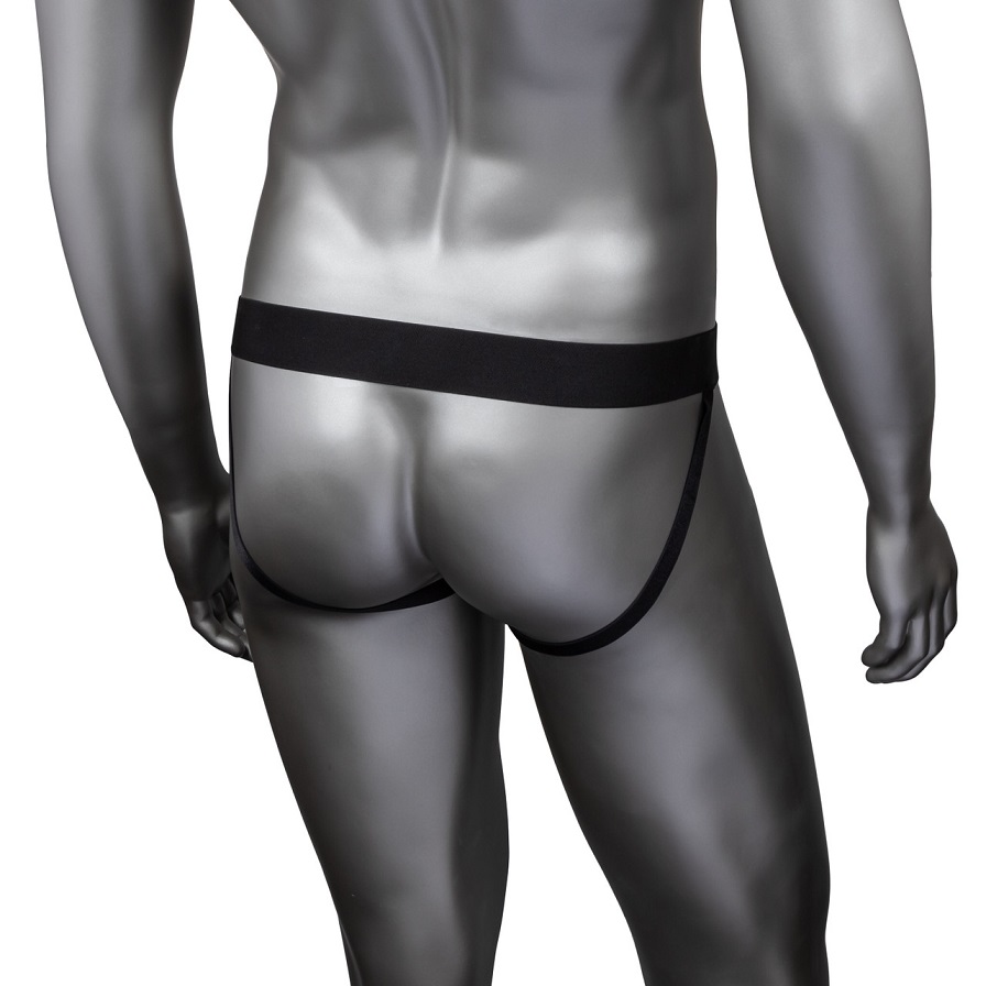 Unleash your playful side with the Radiance Jock Strap, an e... CEN - Radiance Jockstrap - Black photo-5