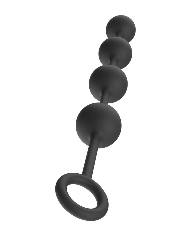 Extreme by Hidden Desire offers a unique collection of anal ... Hidden Desire - Heavy Anal Beads XL - Black photo-2