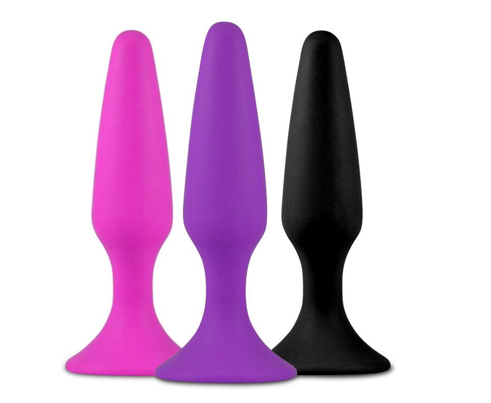 Made from flexible silicone with a velvet-feel finish
This s... Lovetoy - Lure Me Silicone Anal Plug S - Black photo-8