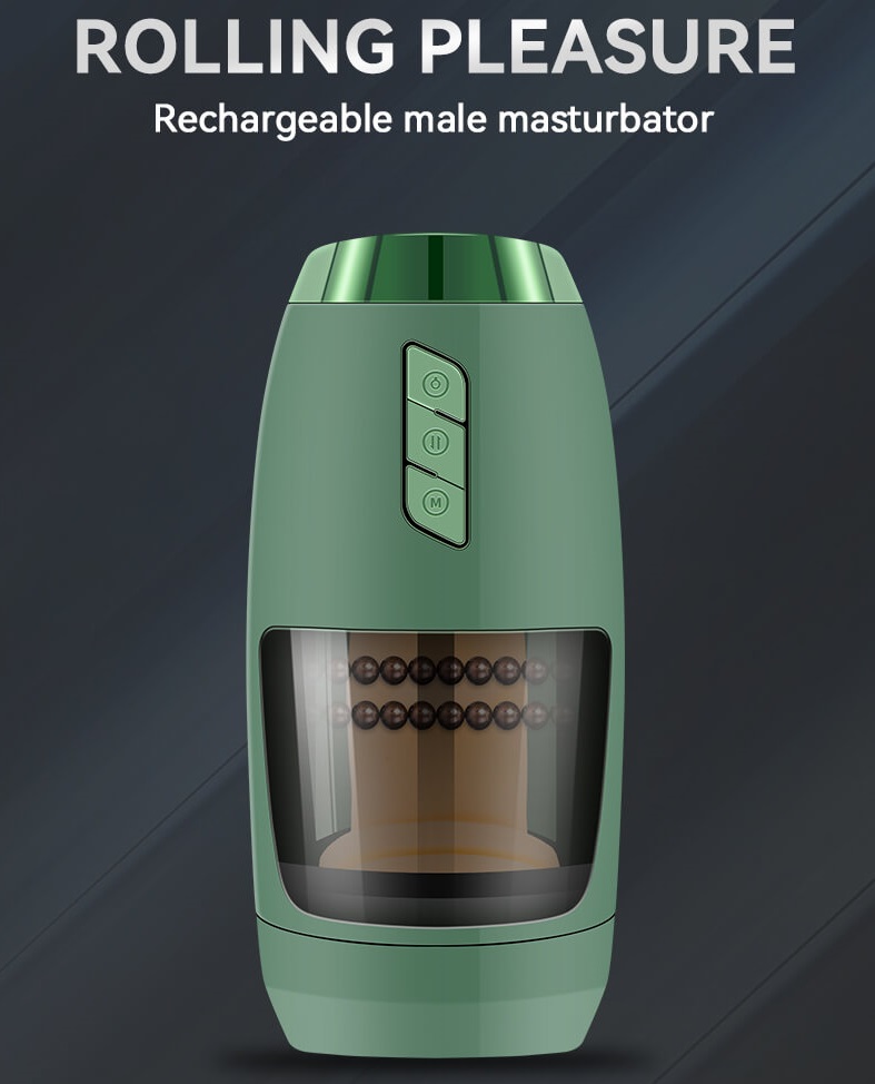 Rolling Pleasure Rechargeable male masturbator
The modern m... Akposh - Passion Storm Rolling Masturbator - Green photo-3