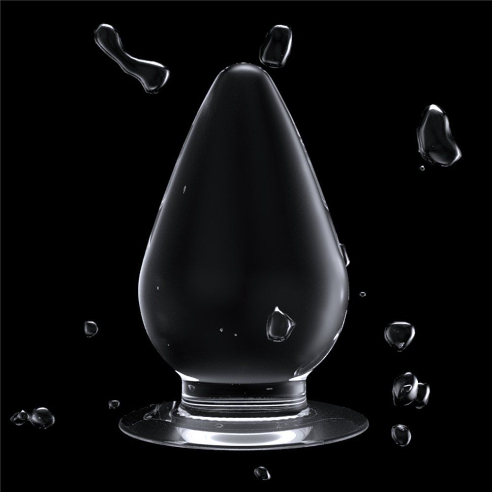 A sight for the most erotic of fantasies, lovetoy shameless ... Lovetoy - Flawless Anal Plug 4.5'' - Clear photo-8
