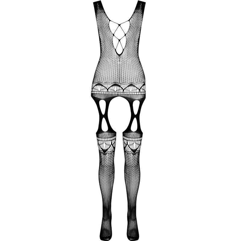 The bodystocking from the prestigious brand Passion is a mas... Passion - Bodystocking BS099 - Black photo-5