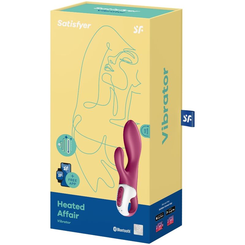 This smaller heated vibe is ideal for beginners due to its s... Satisfyer - Heated Affair - Berry photo-4