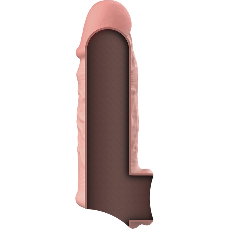 Increase your girth and intensify the pleasure for both of y... VirilXL - V7 Penis Extender - Flesh photo-6