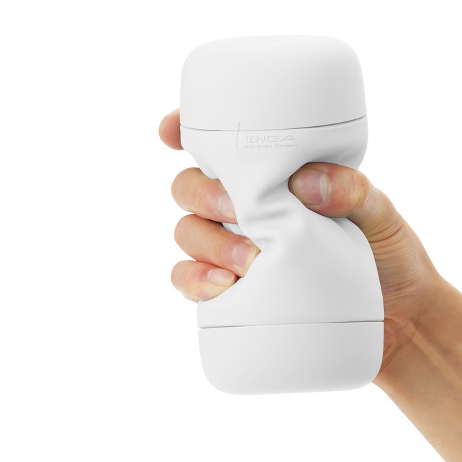 A marshmallow texture that gently envelops you.
TENGA Puff... Tenga - Puffy Delicate Edges - Sugar White photo-3