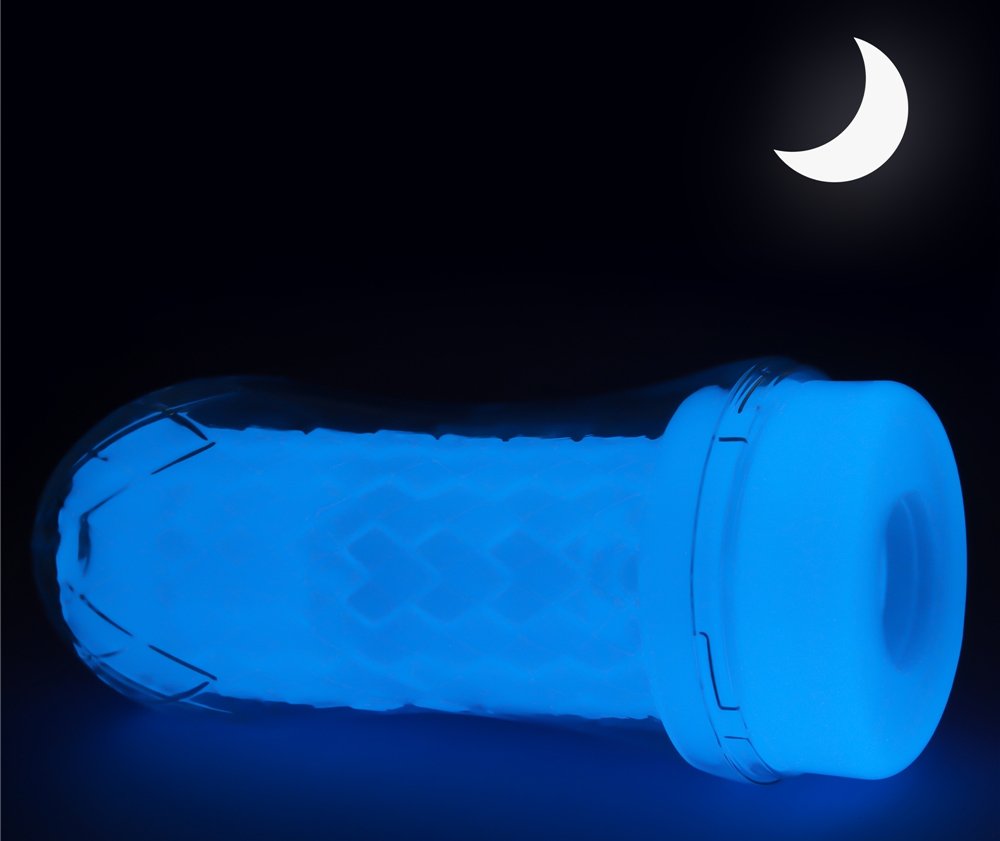 Illuminate your darkest pleasures with Lumino play masturbat... Lovetoy - Lumino Play Ribbed Masturbator - Clear photo-7