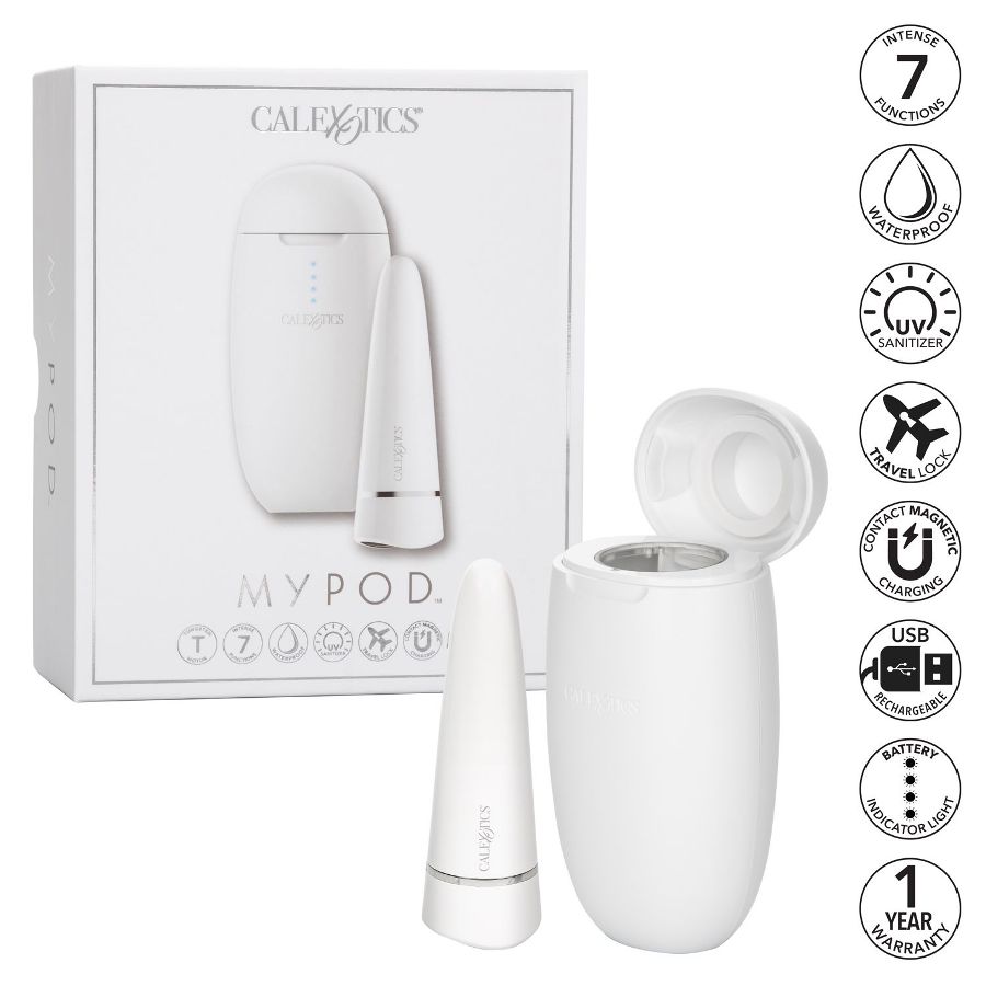 .
CEN - My Pod 震动按摩器 - 白色 照片-15