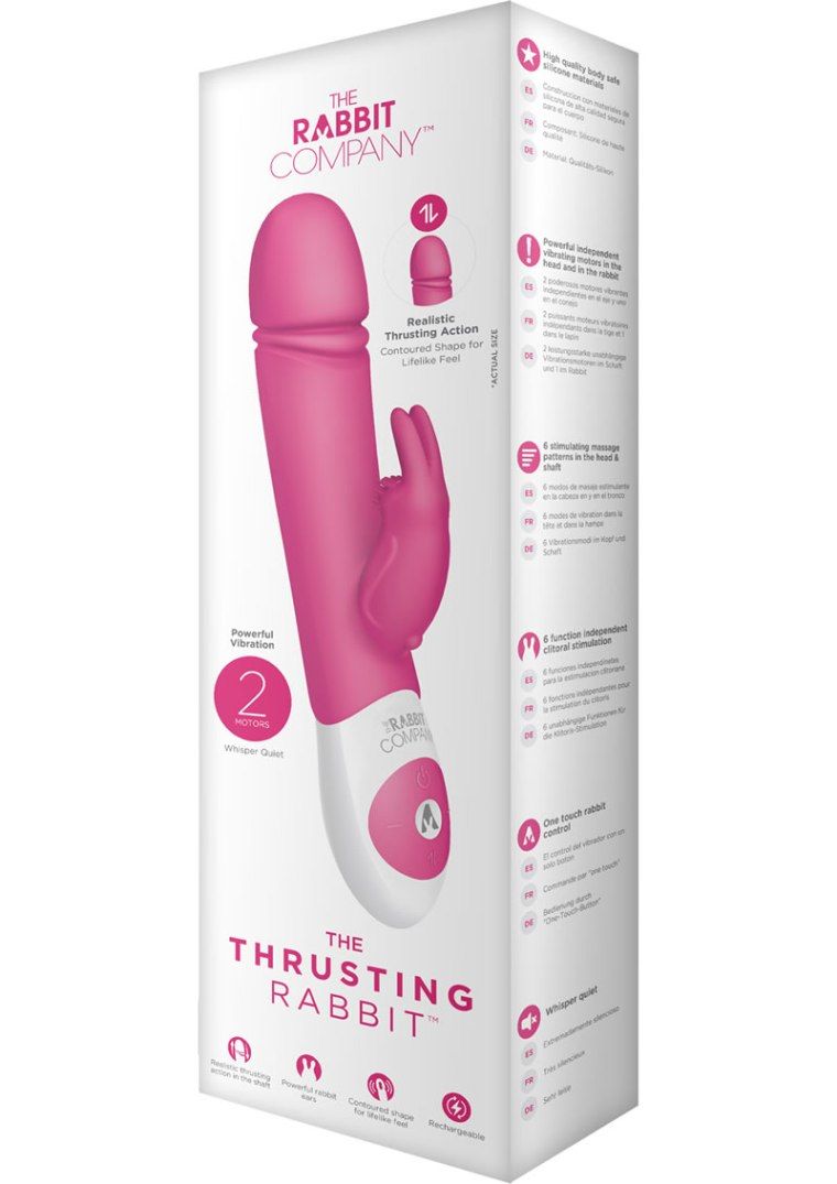 Gives you a realistic powerful thrust in the shaft, unlike a... TRC - Thrusting Rabbit - Hot Pink photo-2