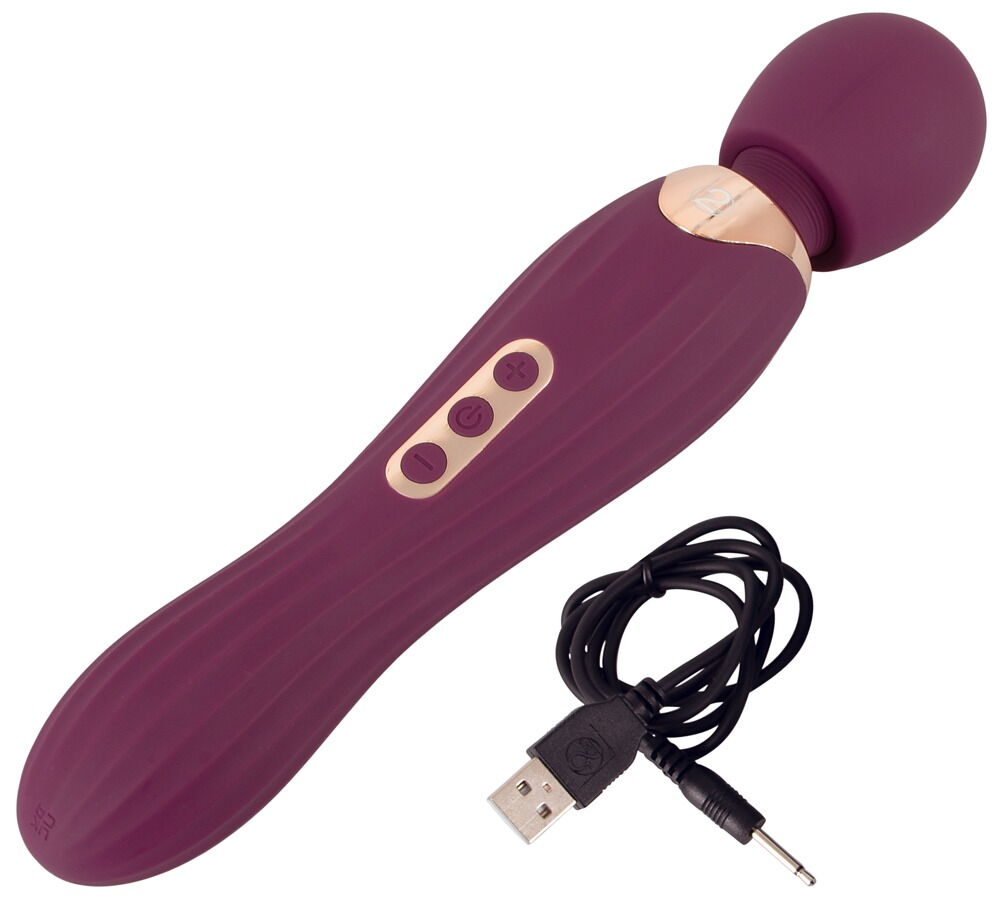 Extra strong vibration variety for massage & stimulation!
Su... You2Toys - Grande Wand Massager - Purple photo-10