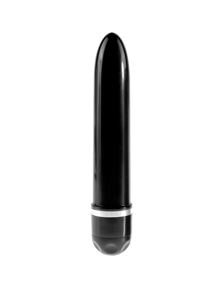 When you’re looking for a realistic vibe that’s always ready... King Cock - Cock 6″ Vibro Stiffy - Brown photo-2