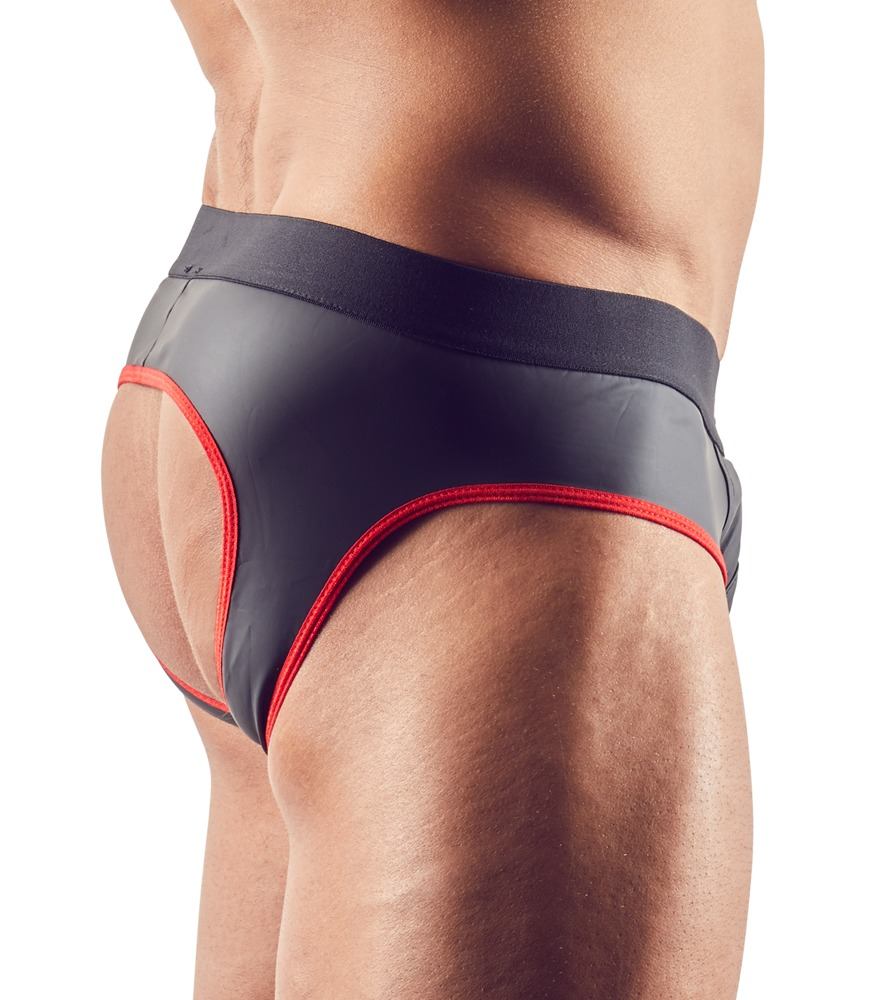What a sexy sight and a comfortable fit!
Exciting jock made ... Svenjoyment - Men's Jock - Black/Red - S photo-3