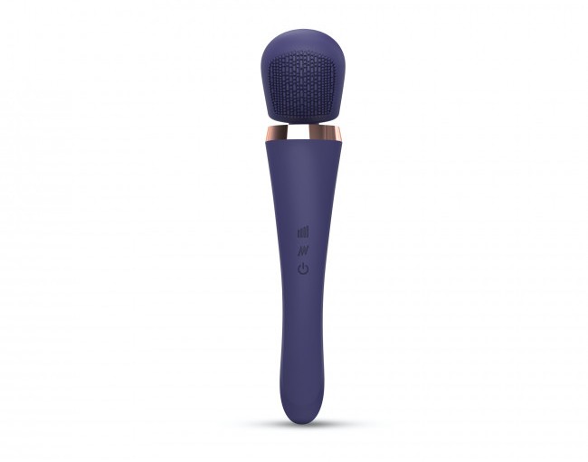 Let yourself be charmed by the slender design and the many s... Love to Love - Brush Crush Massager - Indigo photo-7