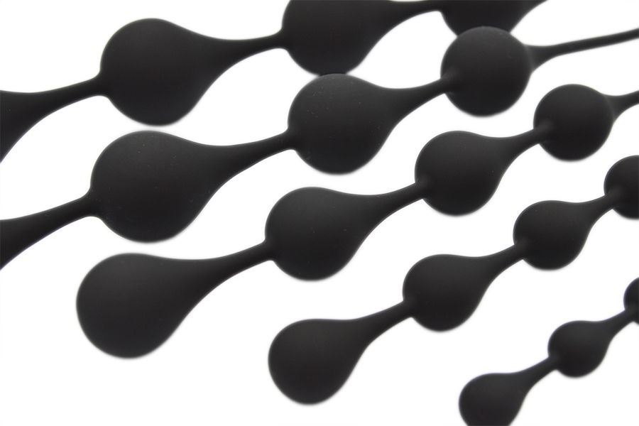 You will squirm with pleasure as you feel the drops pop out ... Mister B - Anal Drops 20mm x 4 - Black photo-9
